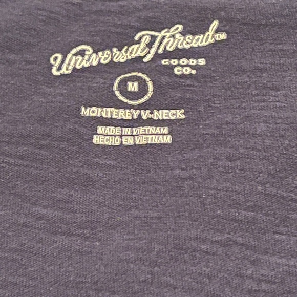 COPY - COPY - Universal Thread Distressed V Neck Pocket Tee - Picture 2 of 7